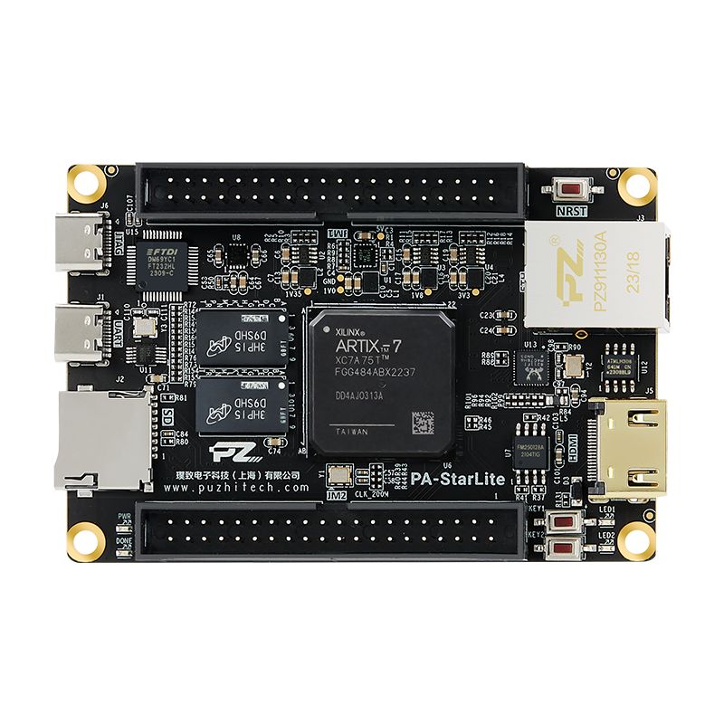 Puzhi AMD Xilinx Artix-7 XC7A75T FPGA Development Board Evaluation Kit ...