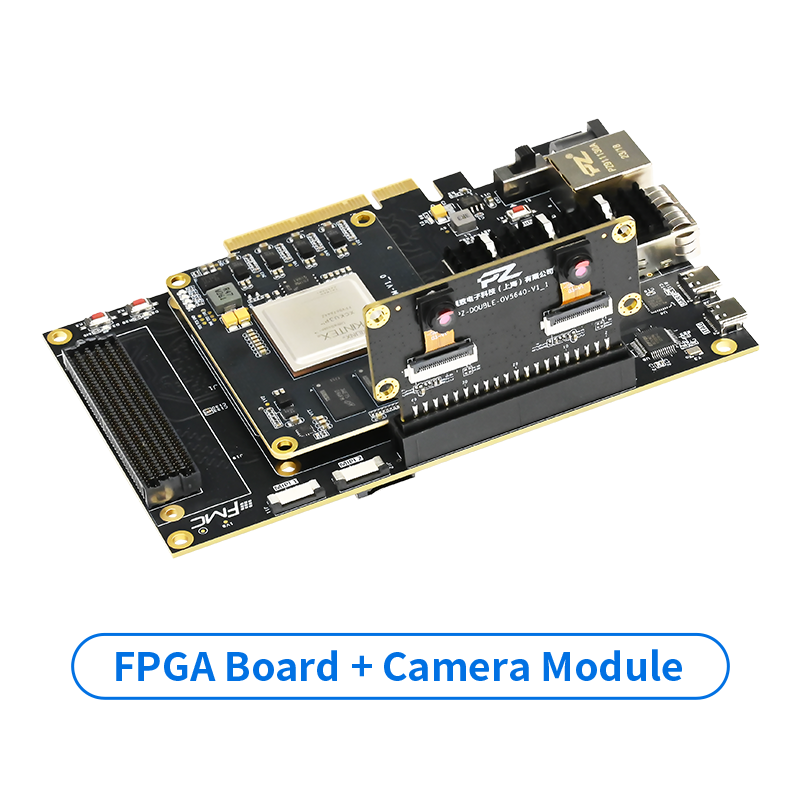 Carte Développement FPGA Puzhi KU5P Xilinx Kintex UltraScale + Avec FMC, PCIE, MIPI - Neuf