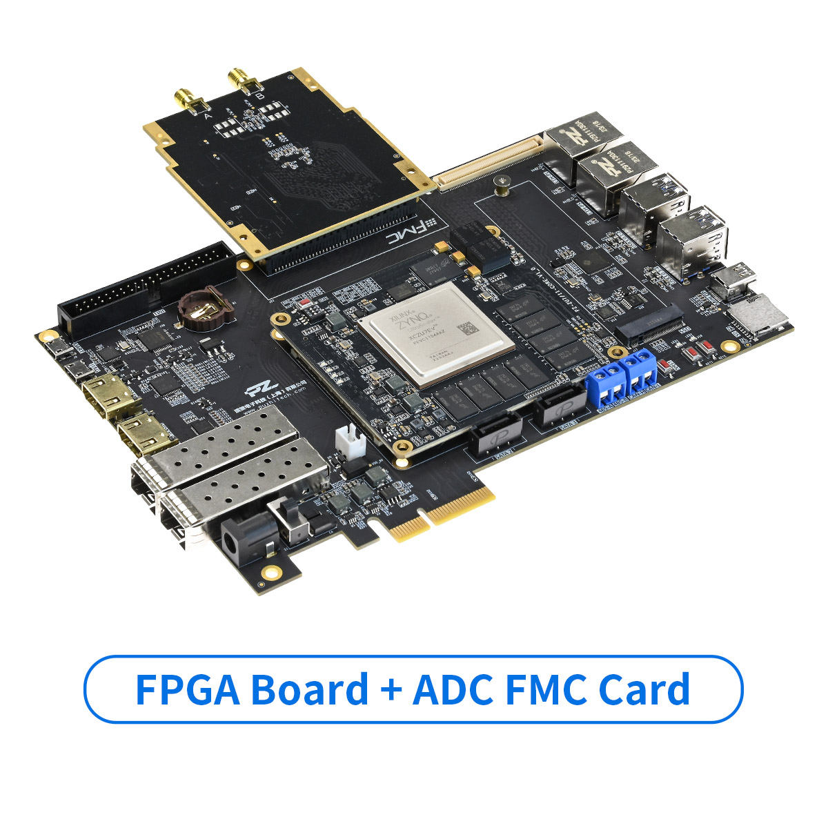 Puzhi AMD Xilinx Zynq UltraScale+ MPSoC XCZU7EV FPGA Development