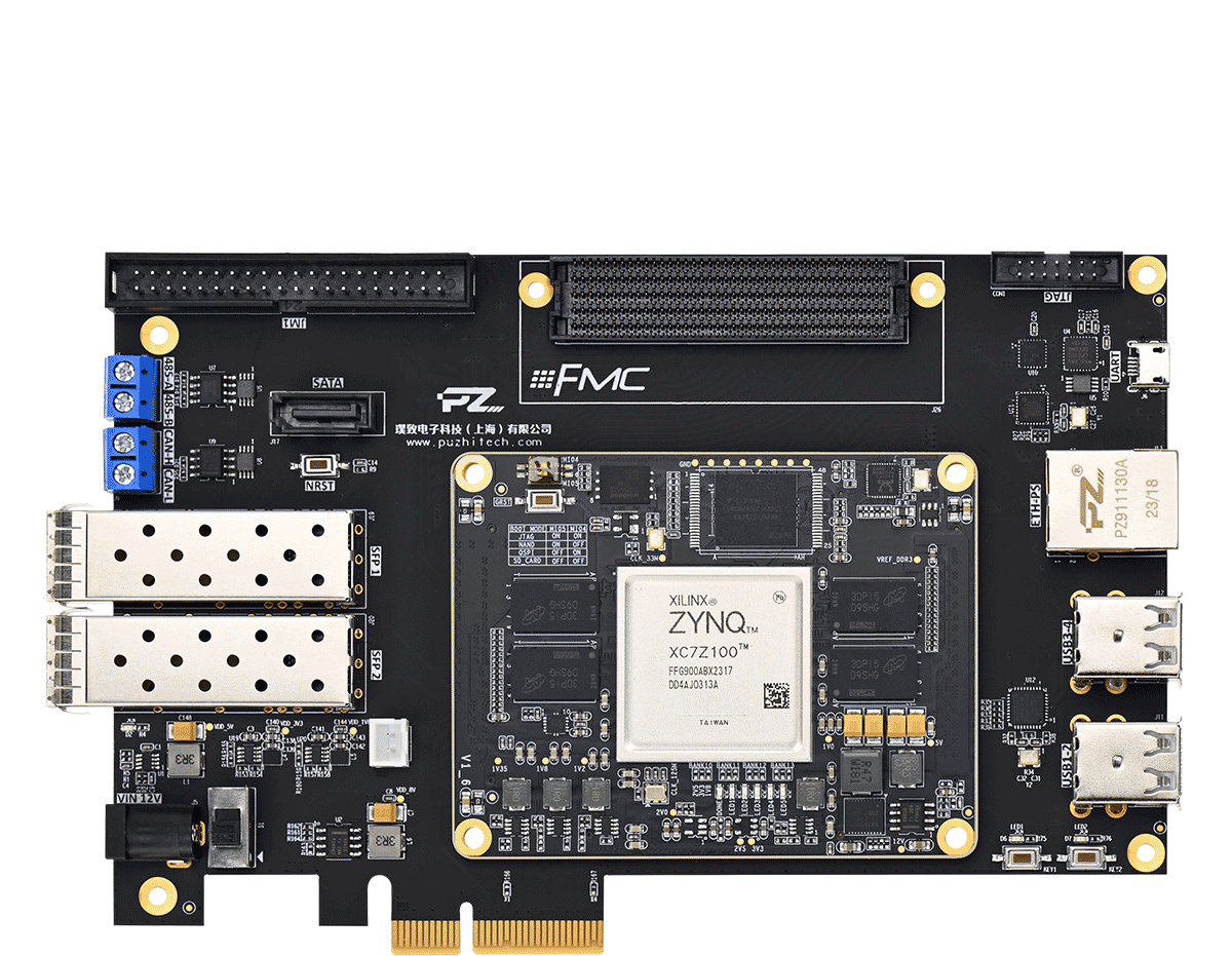 Puzhi AMD Xilinx Zynq 7000 SoC XC7Z100 Zynq7100 FPGA Development