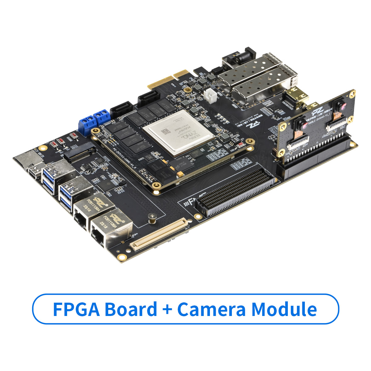 Puzhi AMD Xilinx Zynq UltraScale+ MPSoC XCZU7EV FPGA Development