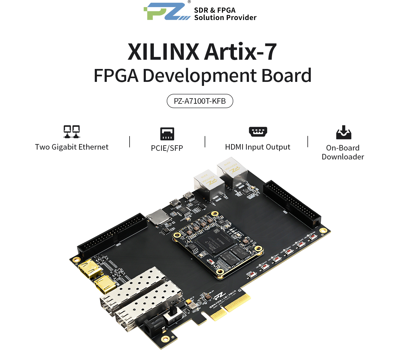 Puzhi AMD Xilinx Artix-7 XC7A100T FPGA Development Board