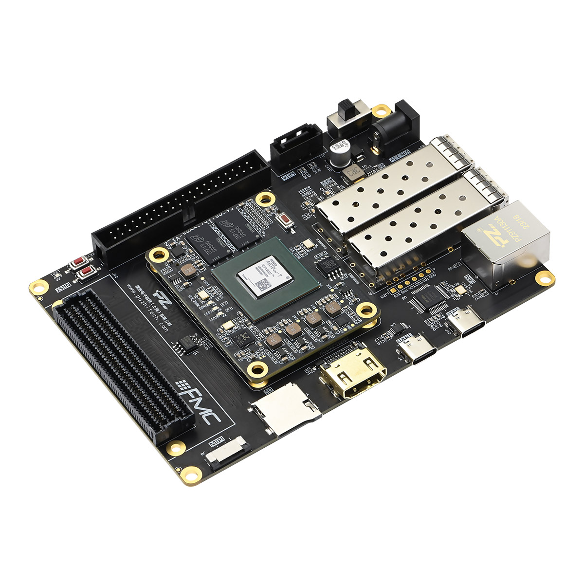 Xilinx FPGA Artix 7 200t 開発ボード Puzhi AMD Xilinx Artix-7 XC7A200T FPGA Development Board