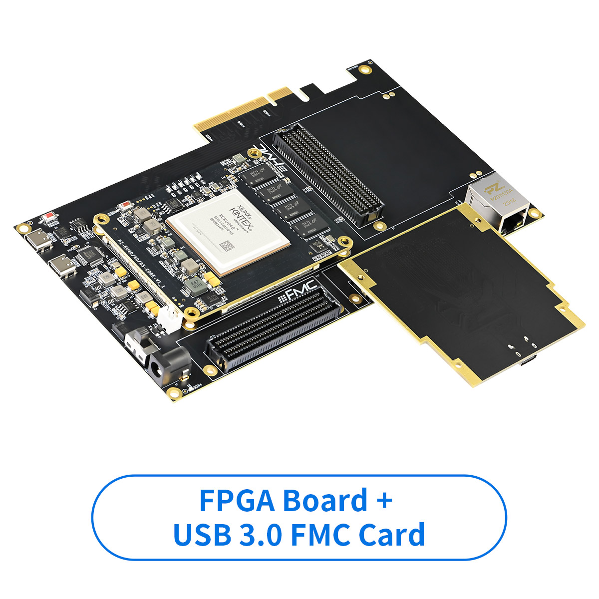 Puzhi AMD Xilinx Kintex UltraScale XCKU040 FPGA Development Board