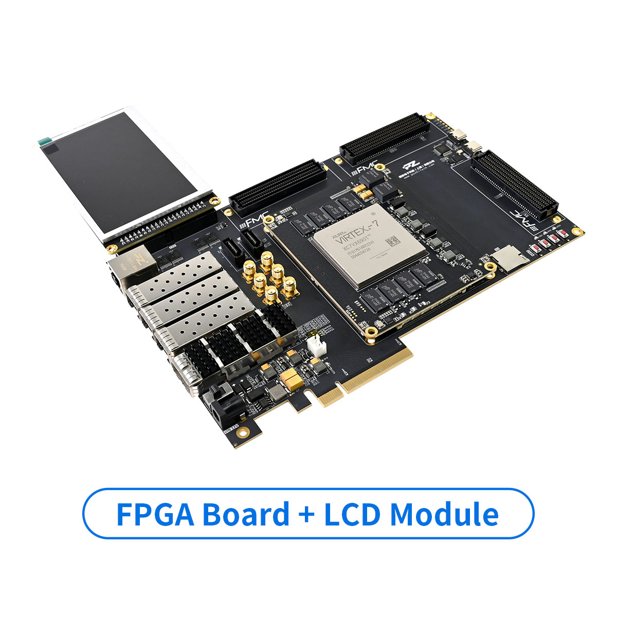 マザーボード FUTEC FC7038-0 / FUTEC FC7037-0 Puzhi AMD Xilinx Virtex-7 XC7V690T FPGA Development Board